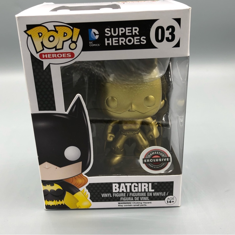 Gold Batgirl Funko Pop #03
